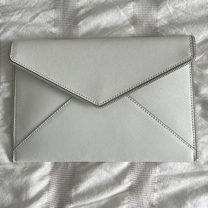 Rebecca Minkoff White Envelope Clutch